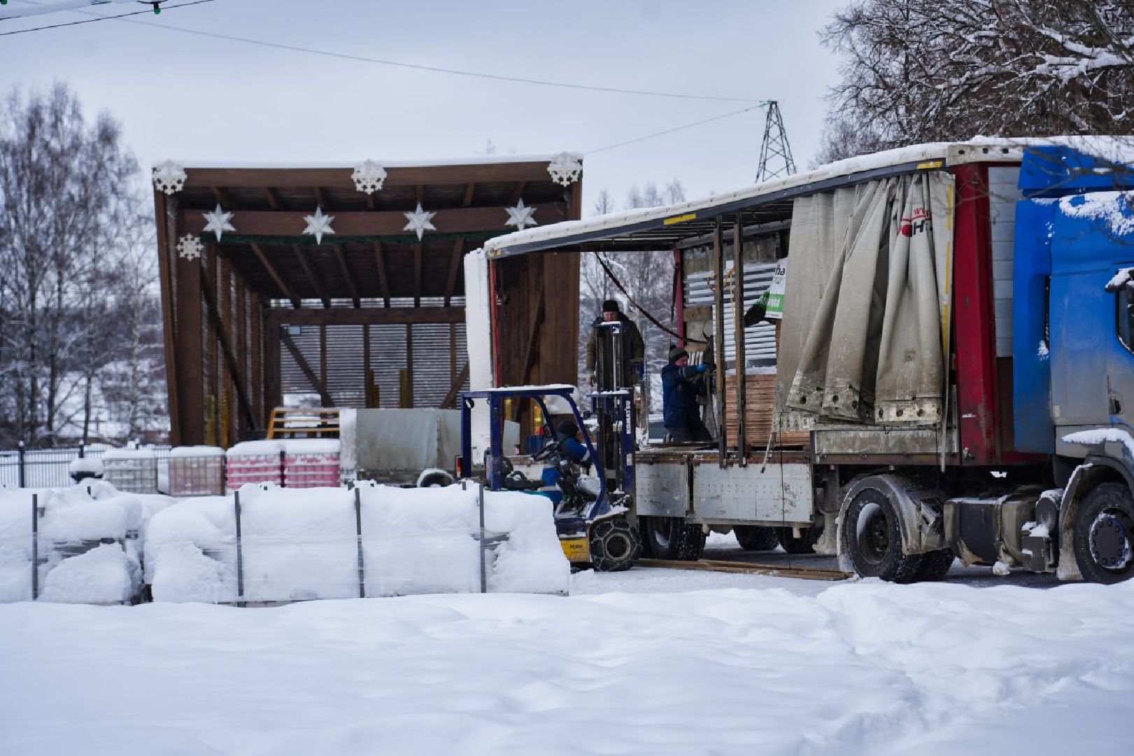Сергиев Посад, Проект Губернатора, Зима в Подмосковье, Парки МО, Искусственный лед, Каток, Илья Авербух, Андрей Воробьев, Благоустройство,