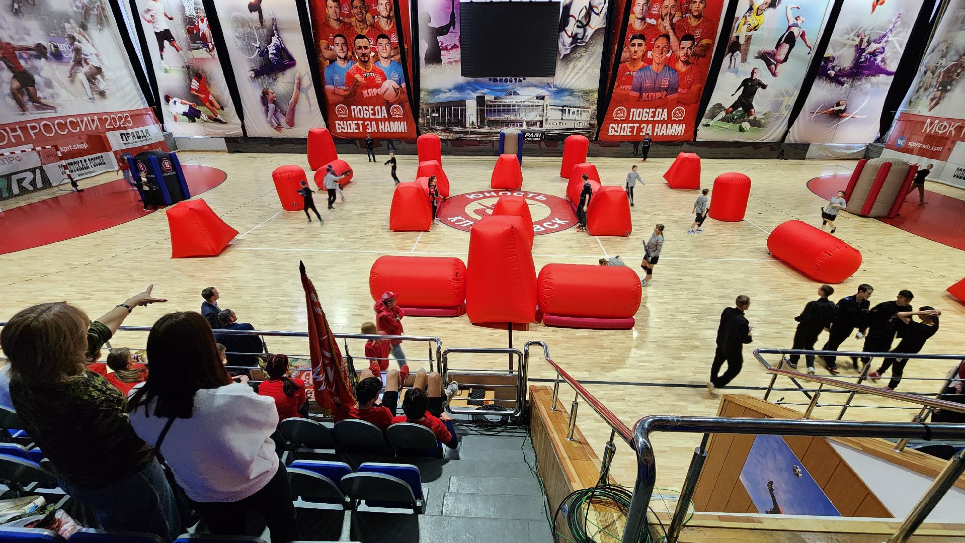 подольск, лазертаг, юнармейцы,