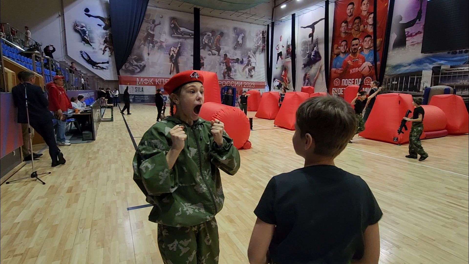 подольск, лазертаг, юнармейцы,