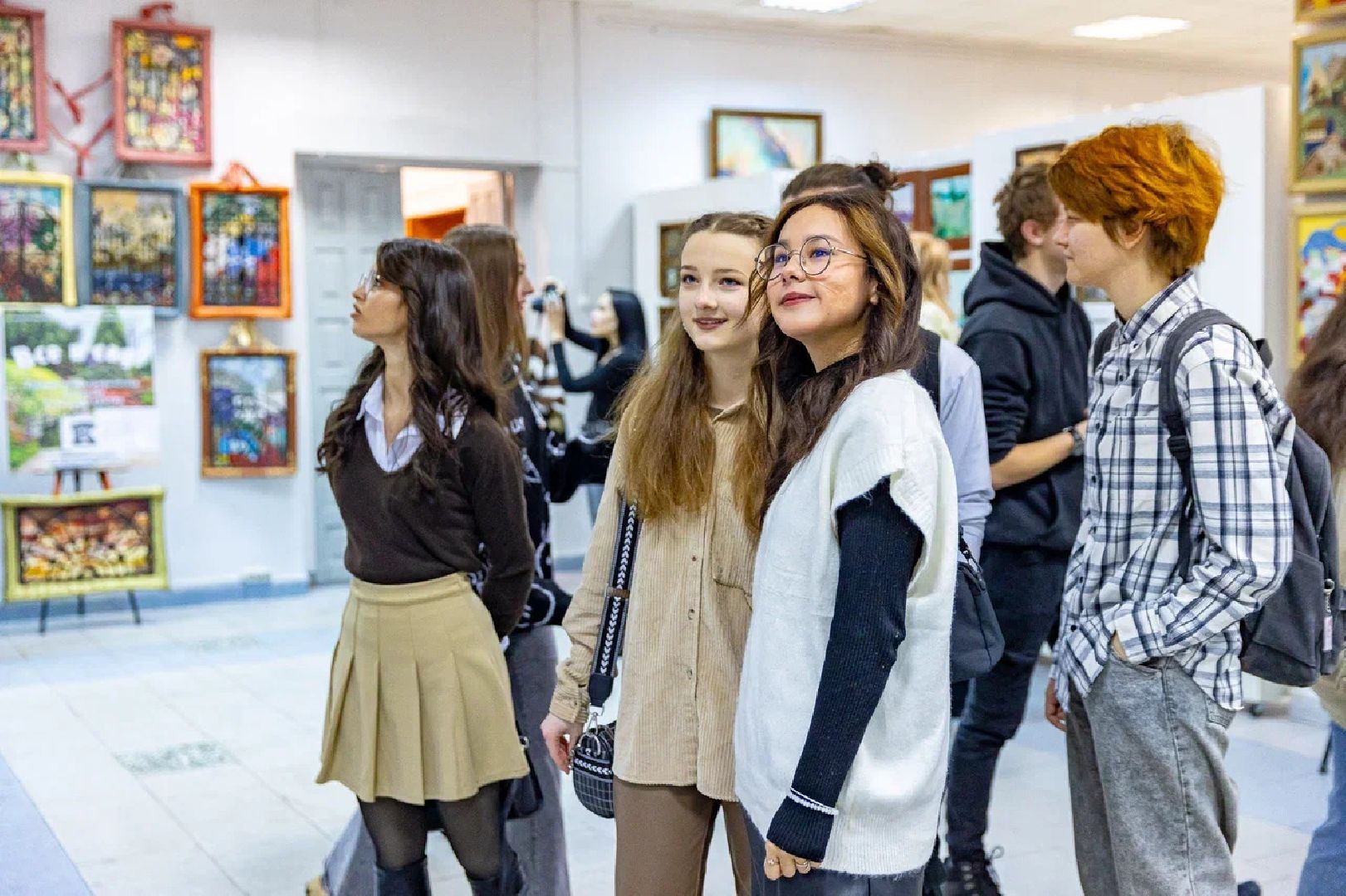 выставка, выставочный зал, колледж, студенты, текстиль, орехово-зуево,