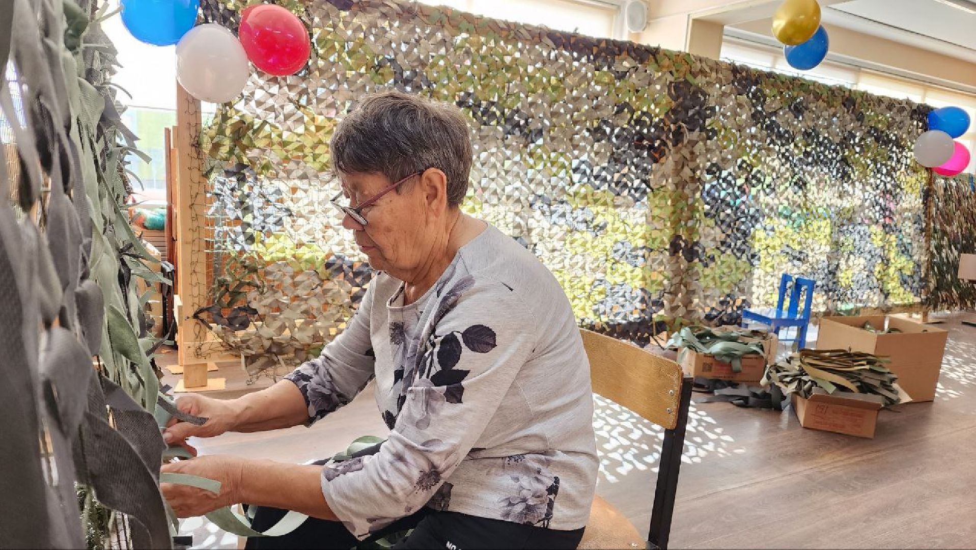 волонтеры, день волонтера, помощь бойцам сво, Лосино-Петровский,