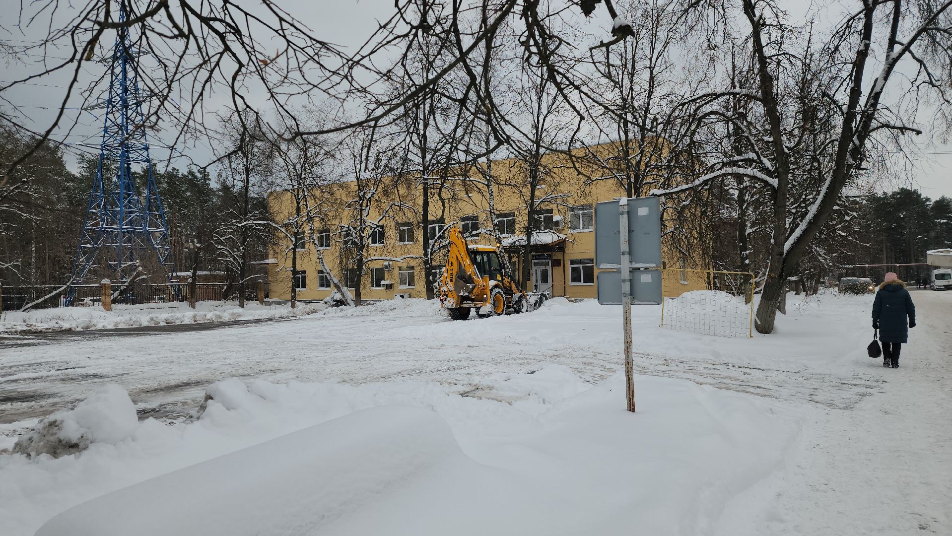 Никитин, снегопад, уборка, МБУ Городское хозяйство,