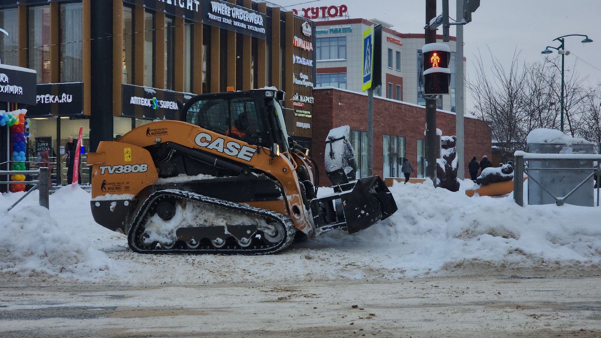 Снегопад, уборка снега, коммунальные службы, руза, рузский городской округ, московская обласьб, подмосковье,