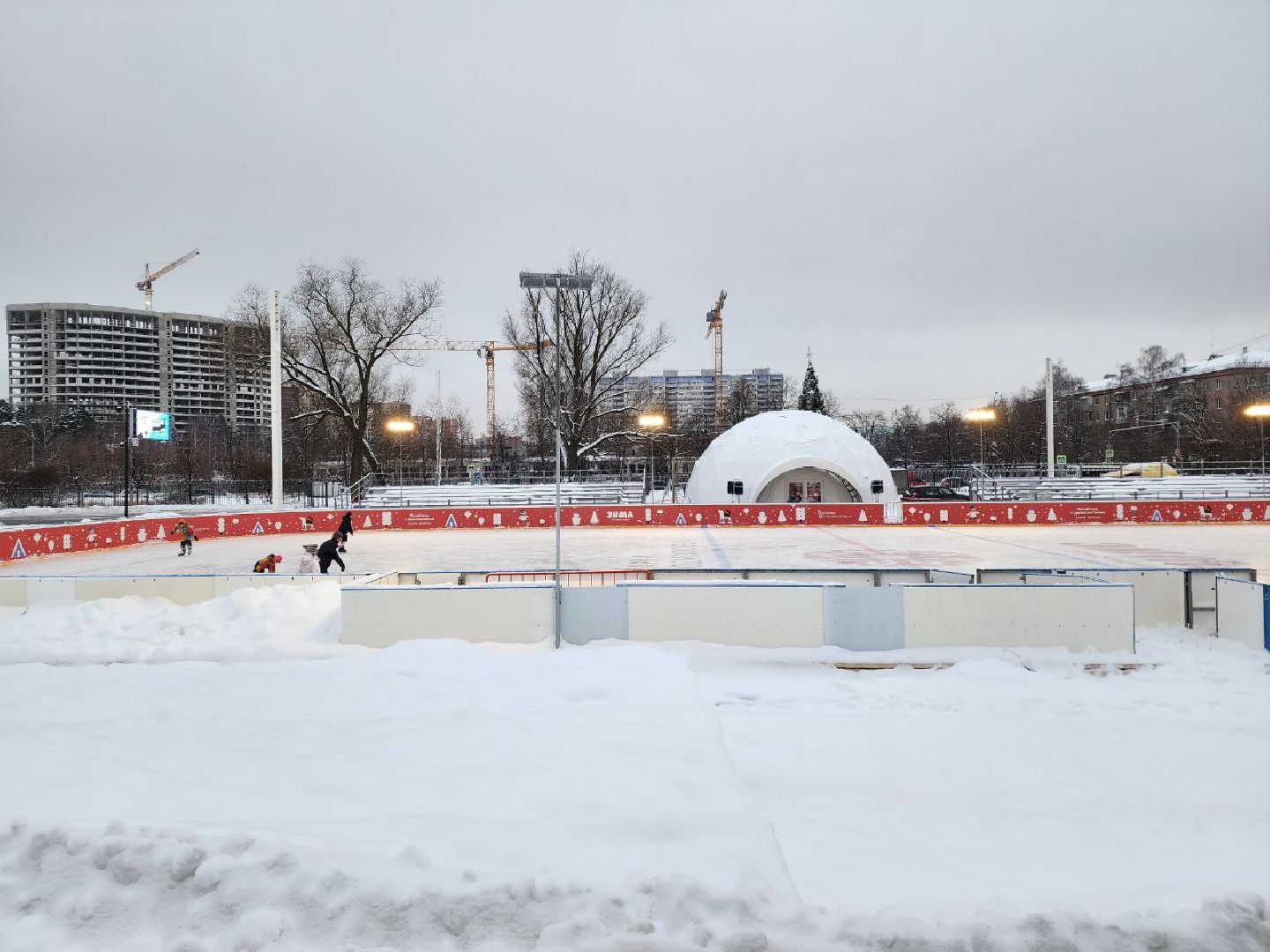 мытищи, парк мира, зима в подмосковье, парки, благоустройство, Михаил Хайкин,