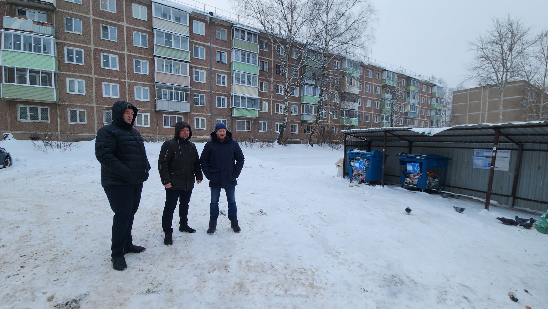 Егорьевск, уборка, снег, подмосковье, сквер, викулов,