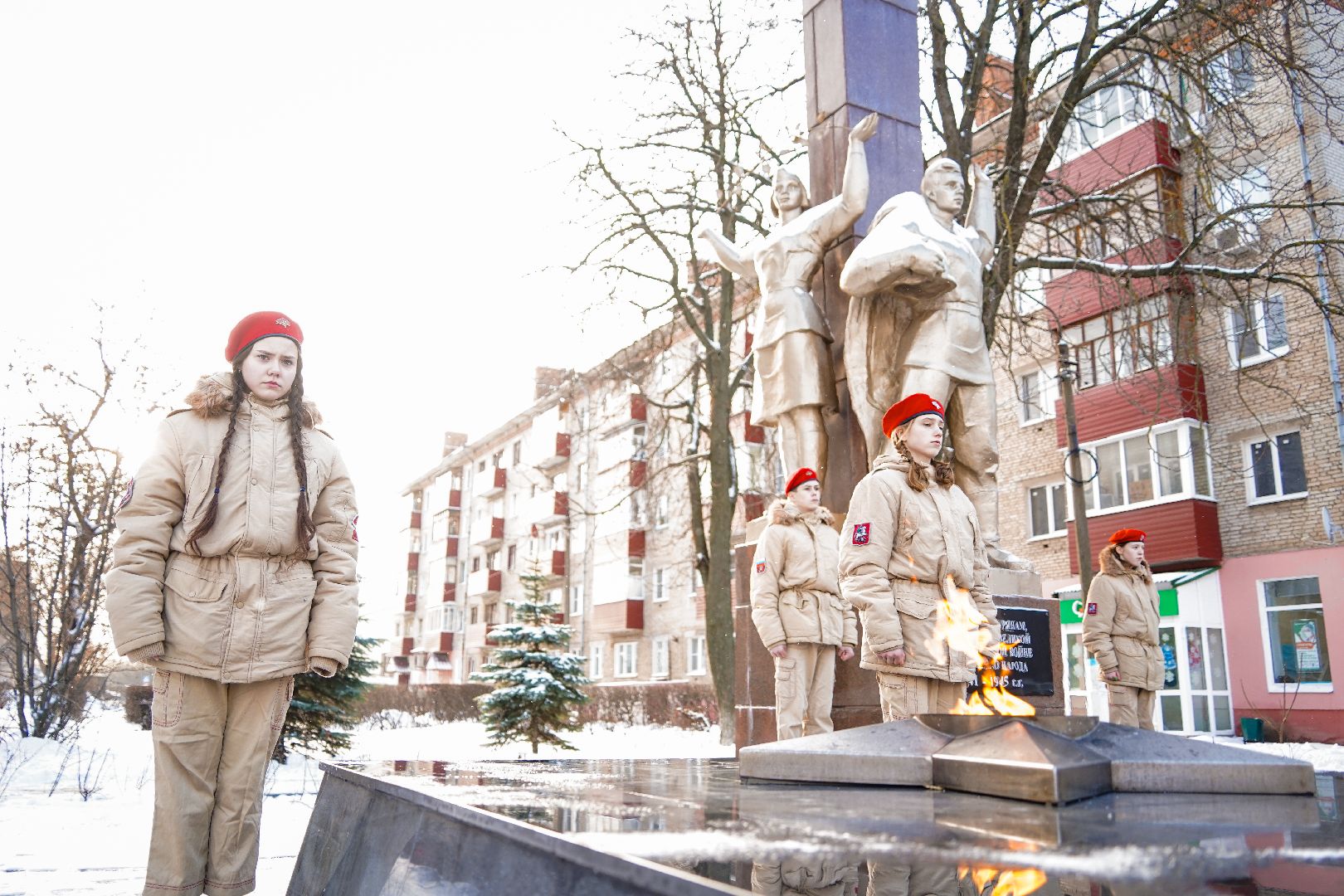 Шатура, митинг,контрнаступление под москвой,вечный огонь,