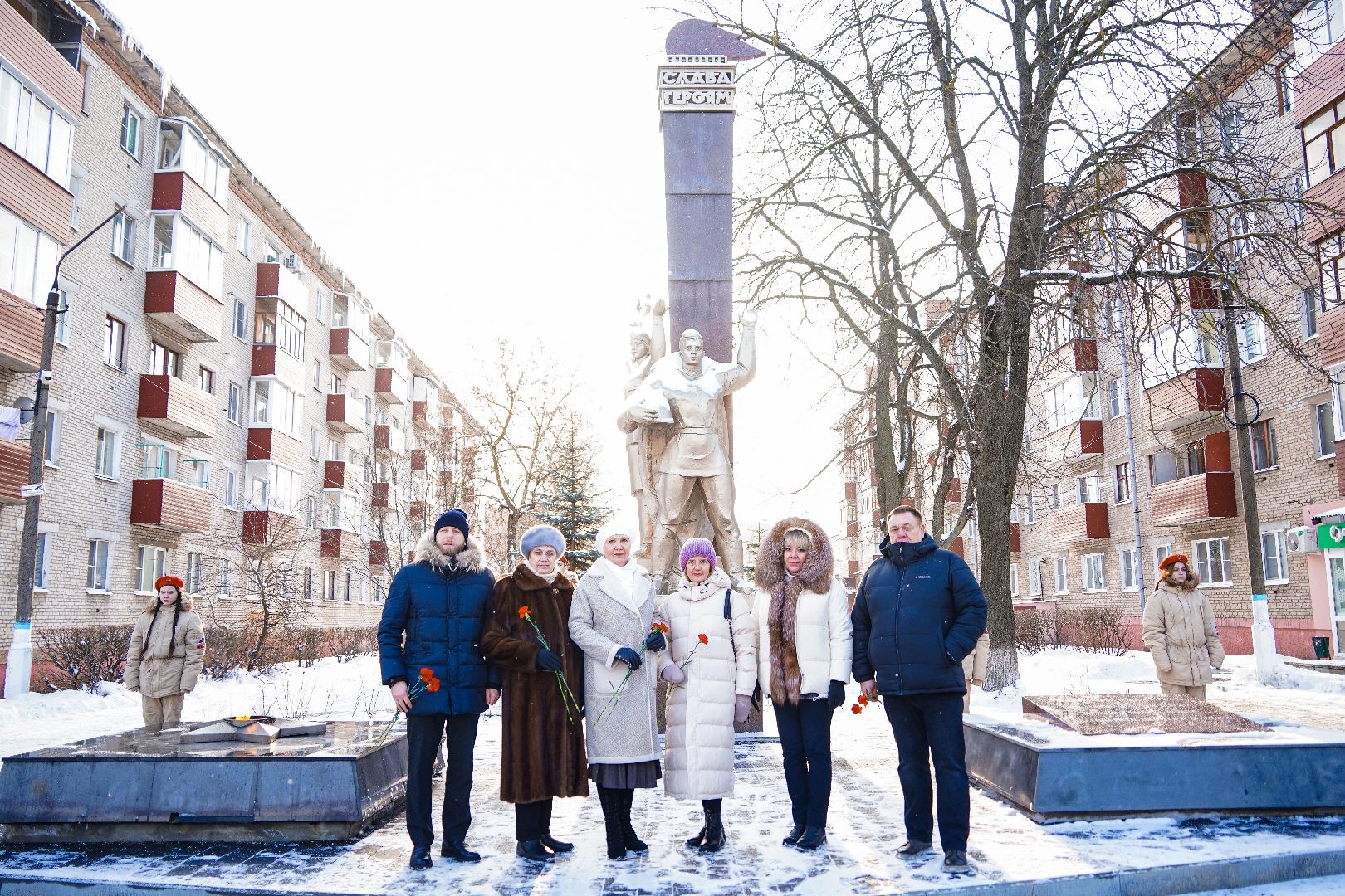 Шатура, митинг,контрнаступление под москвой,вечный огонь,