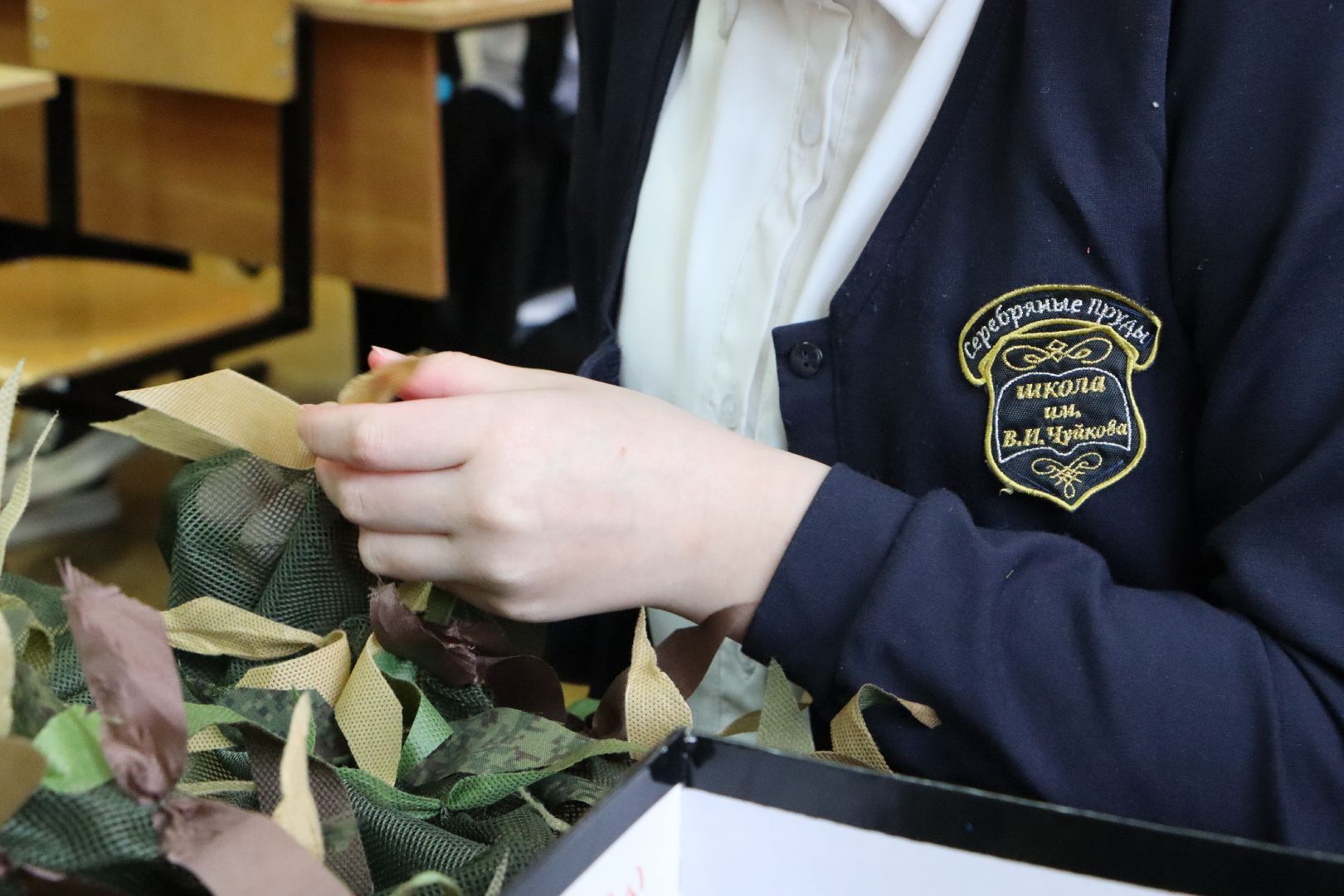 Серебряные Пруды, волонтерство, школа Чуйкова, образование, Своих не бросаем, волонтерский центр,