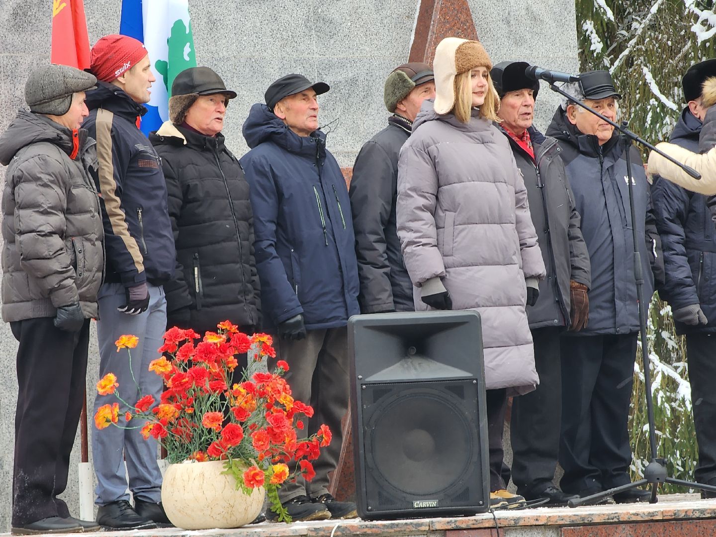 Битва под Москвой, Митинг, Акция памяти, Дубна,