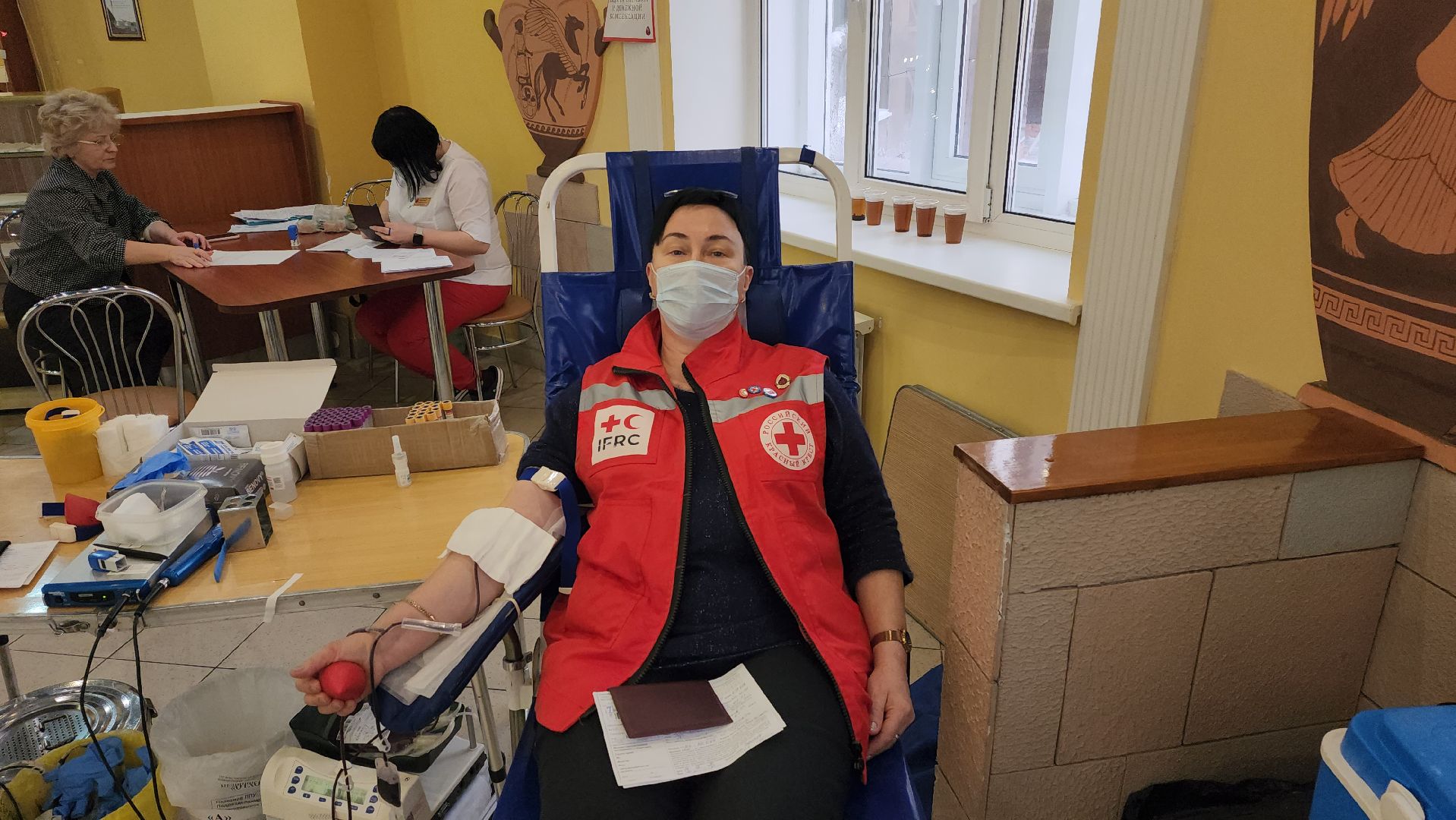 День донора, кровь, сдача, РКК, Красный Крест, Короткова,