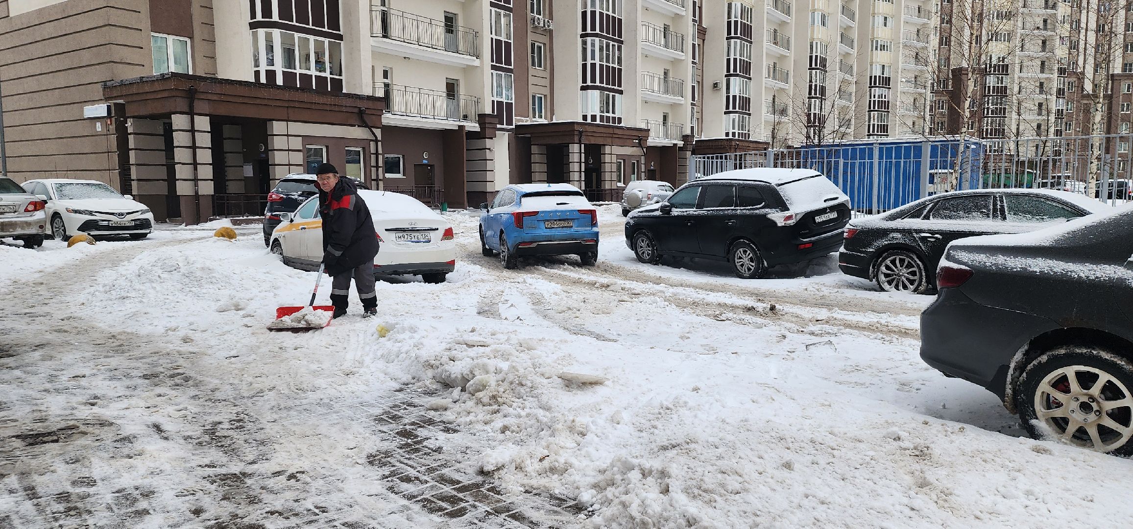 уборка снега, управляющие компании, Главное управление содержания территорий, Домодедово,