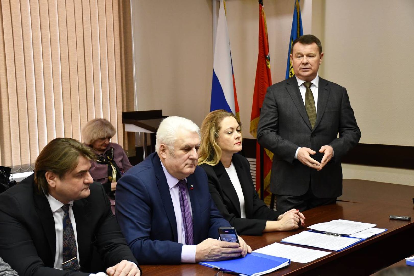 глава города, Прохоров, председатель совета депутатов, Аубакиров, заседание, врио,