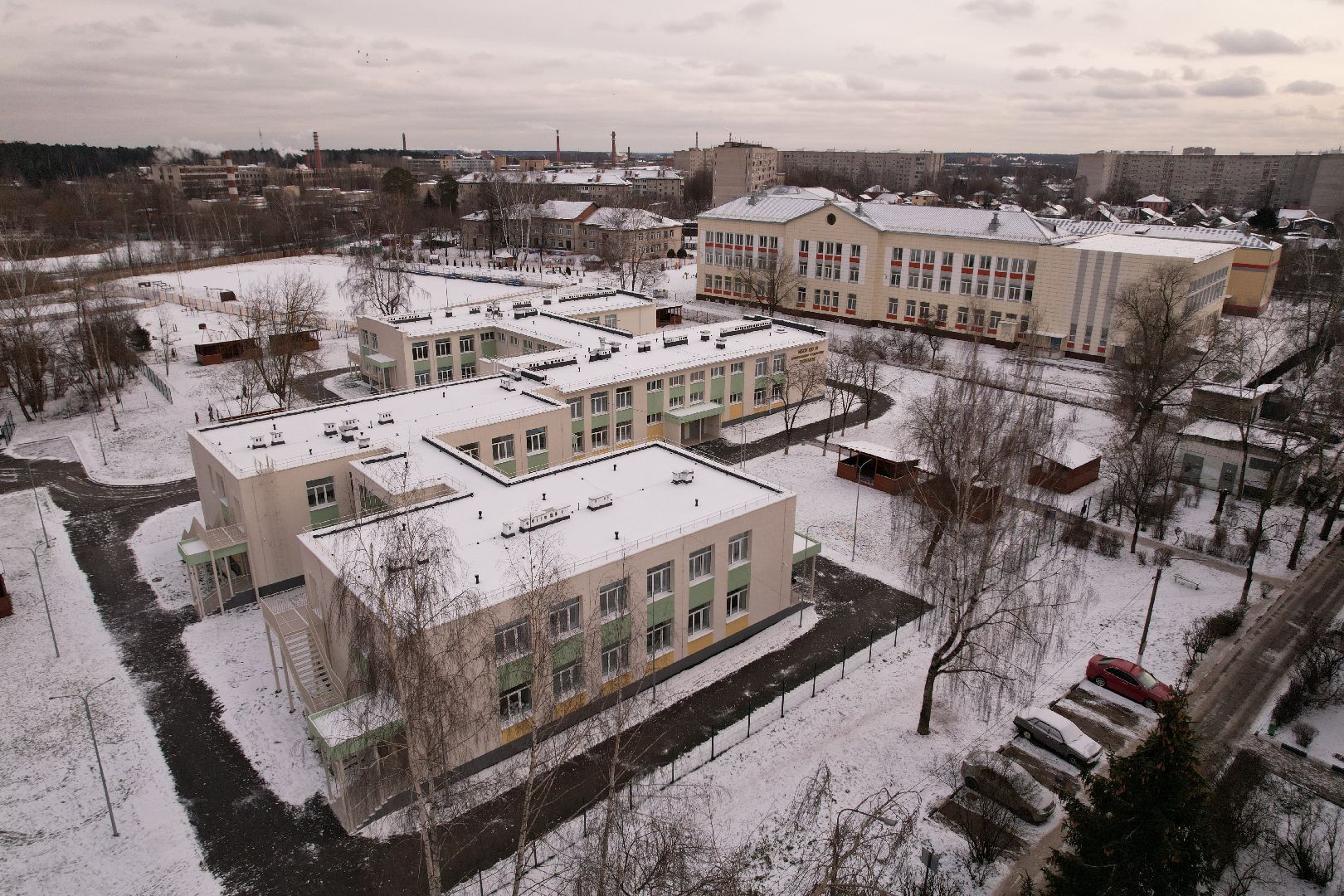 видео с коптера, теремок, ногинск,