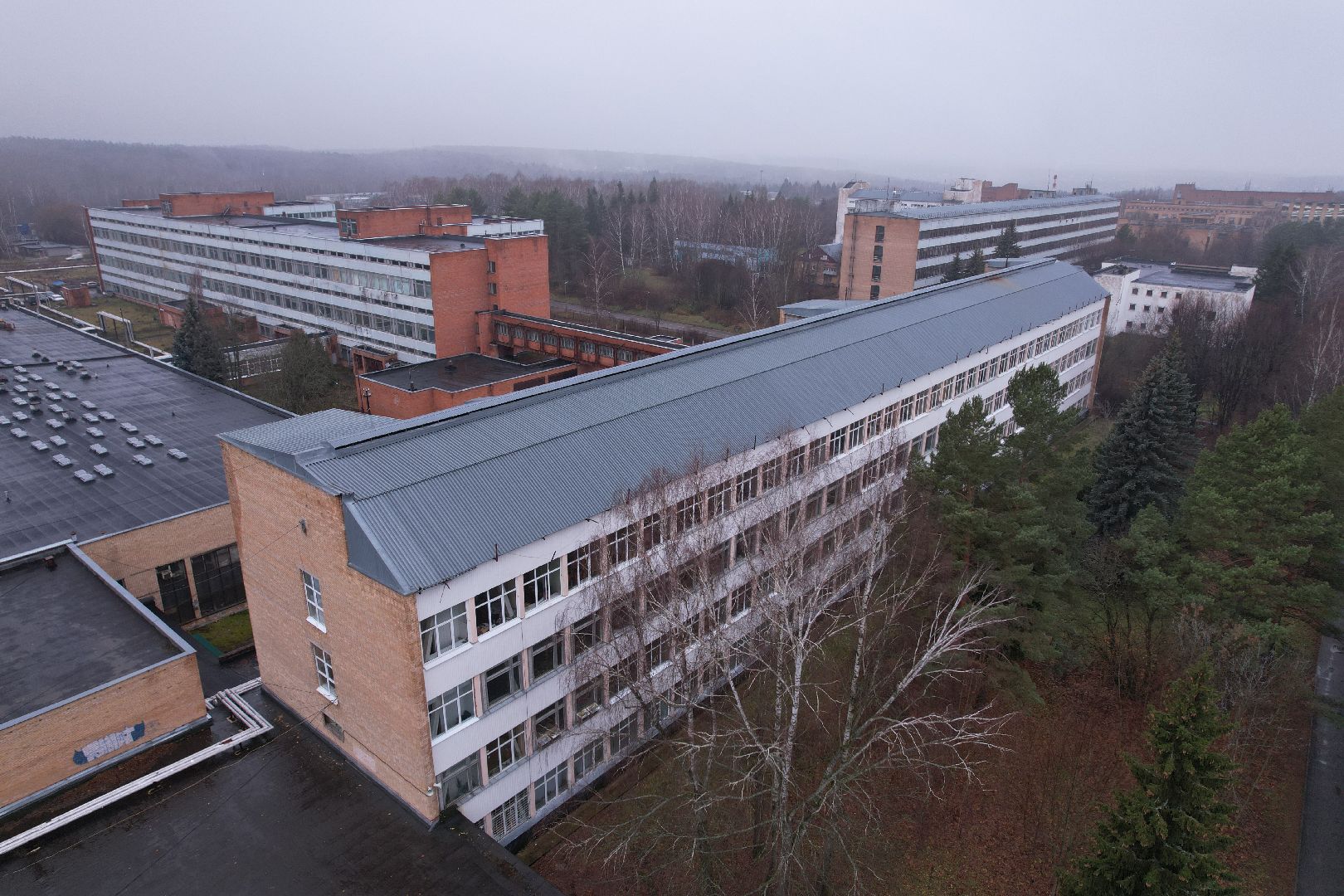 пущино, институтская, видео с коптера,