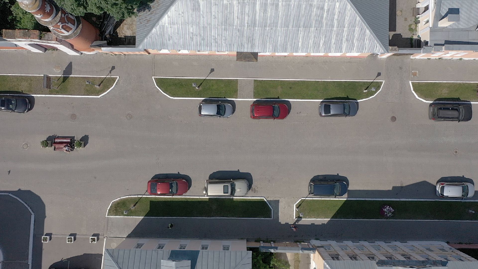 видео с коптера, Коломна, архитектура,