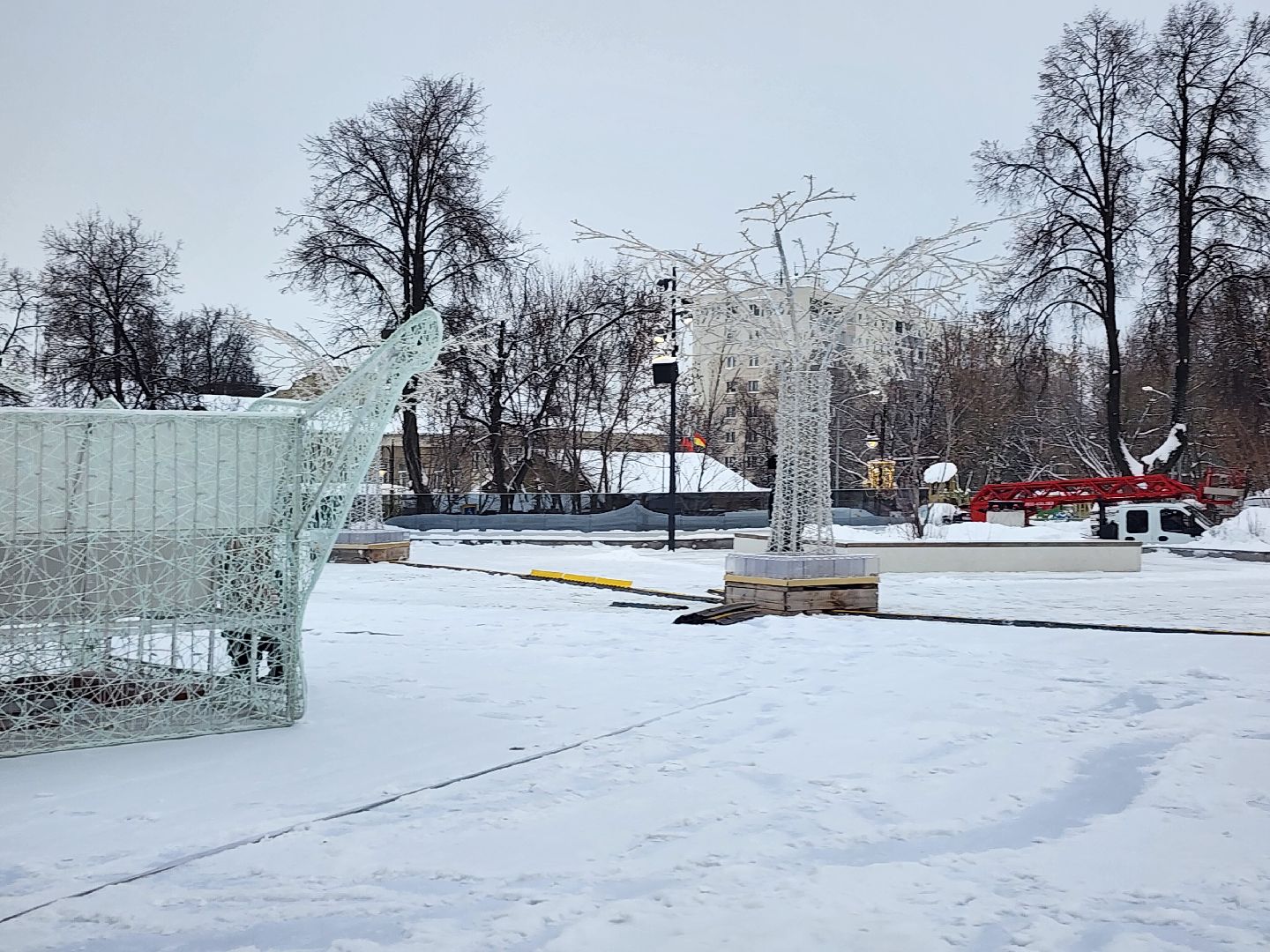 благоустройство, Новый год, украшение города, Ногинск, Богородский городской округ,