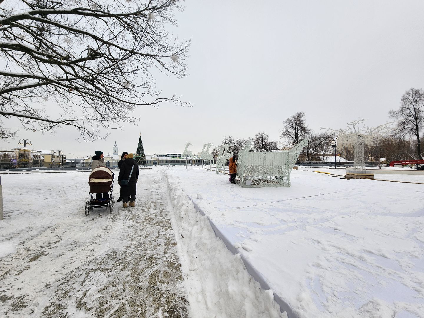 благоустройство, Новый год, украшение города, Ногинск, Богородский городской округ,