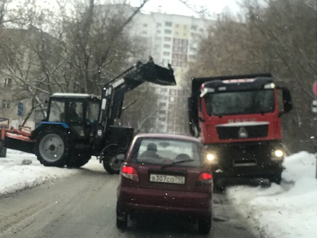 Балашиха, микрорайон Железнодорожный, осадки, гололедица, дороги, жилищно-коммунальное хозяйство