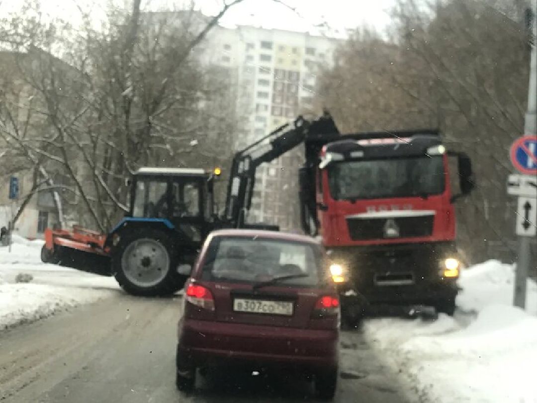 Балашиха, микрорайон Железнодорожный, осадки, гололедица, дороги, жилищно-коммунальное хозяйство