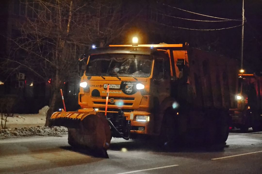 Балашиха, микрорайон Железнодорожный, осадки, гололедица, дороги, жилищно-коммунальное хозяйство