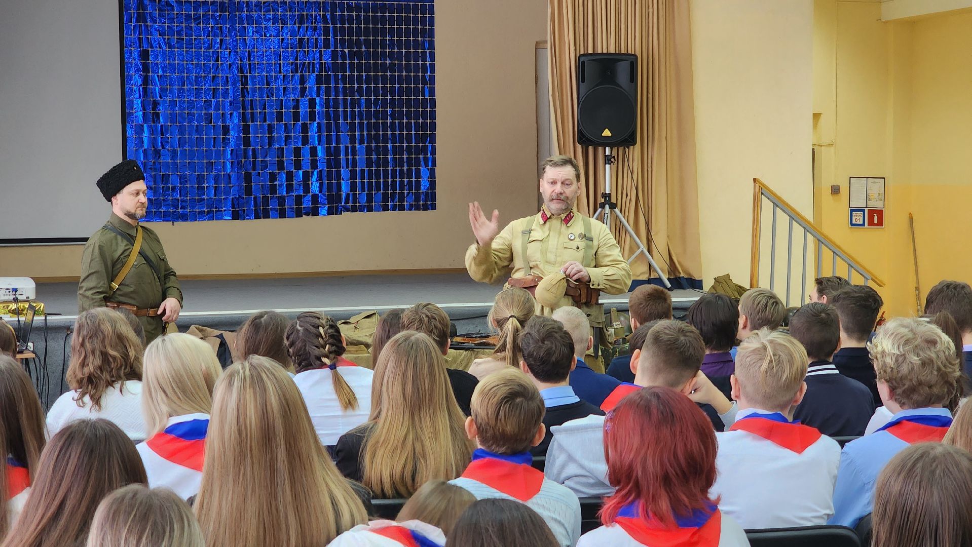 ступино, урок живой истории, битва за москву,