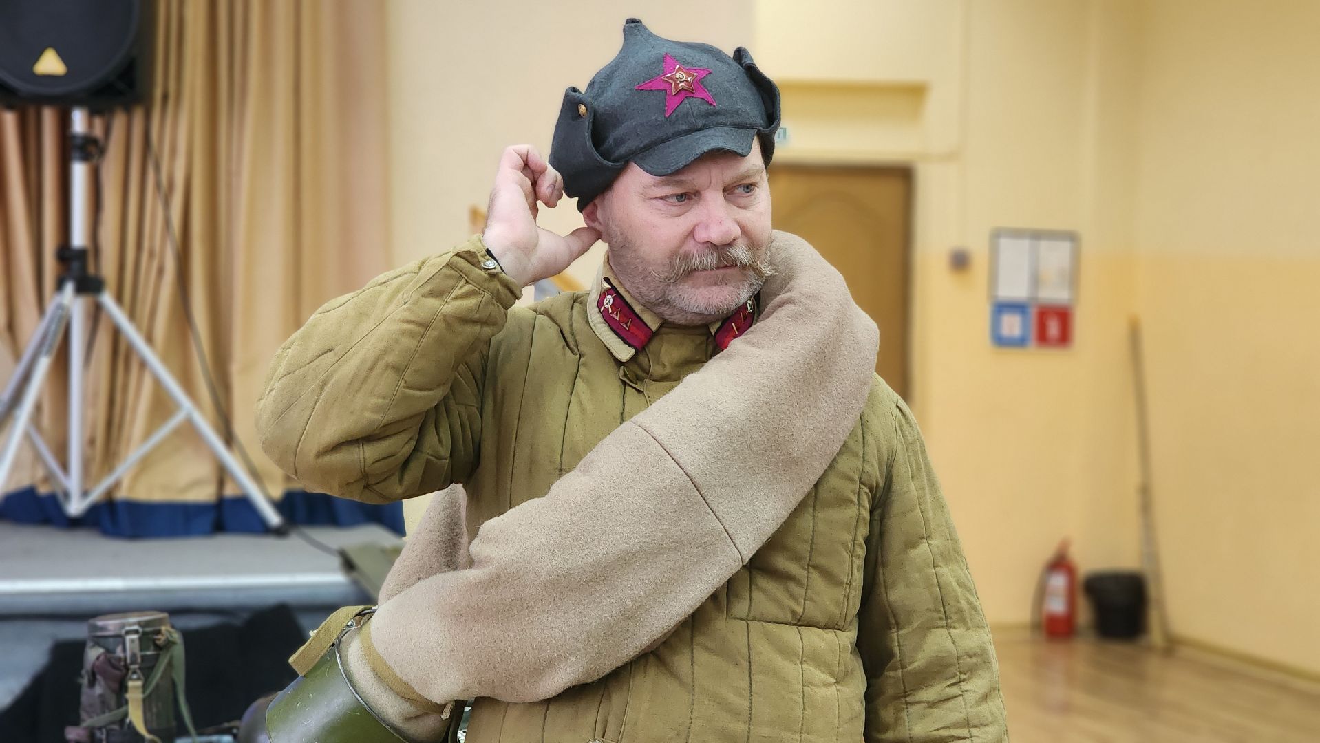 ступино, урок живой истории, битва за москву,