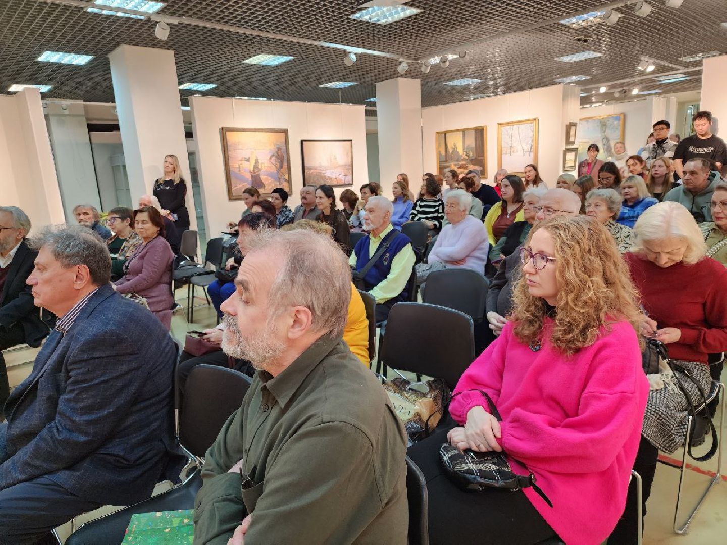 мытищи, галерея искусств, Сергей Смирнов, Выставка, зима в подмосковье, Художественный институт имени Сурикова,