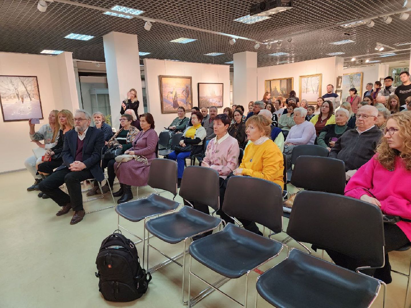 мытищи, галерея искусств, Сергей Смирнов, Выставка, зима в подмосковье, Художественный институт имени Сурикова,