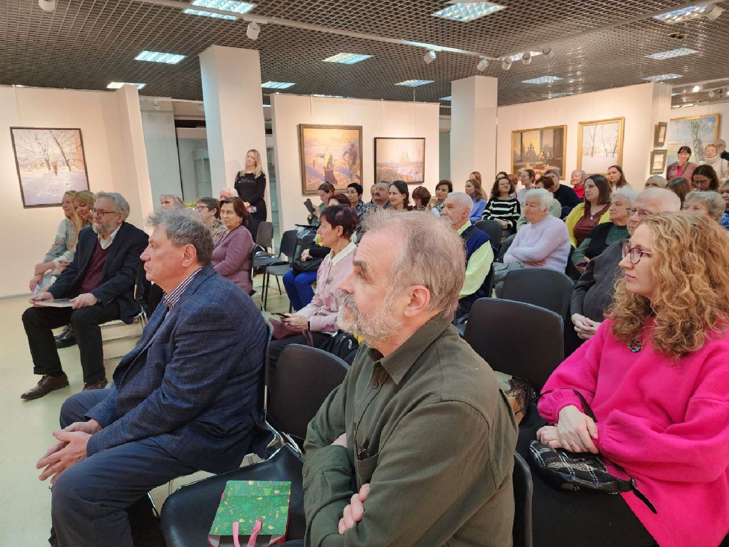 мытищи, галерея искусств, Сергей Смирнов, Выставка, зима в подмосковье, Художественный институт имени Сурикова,