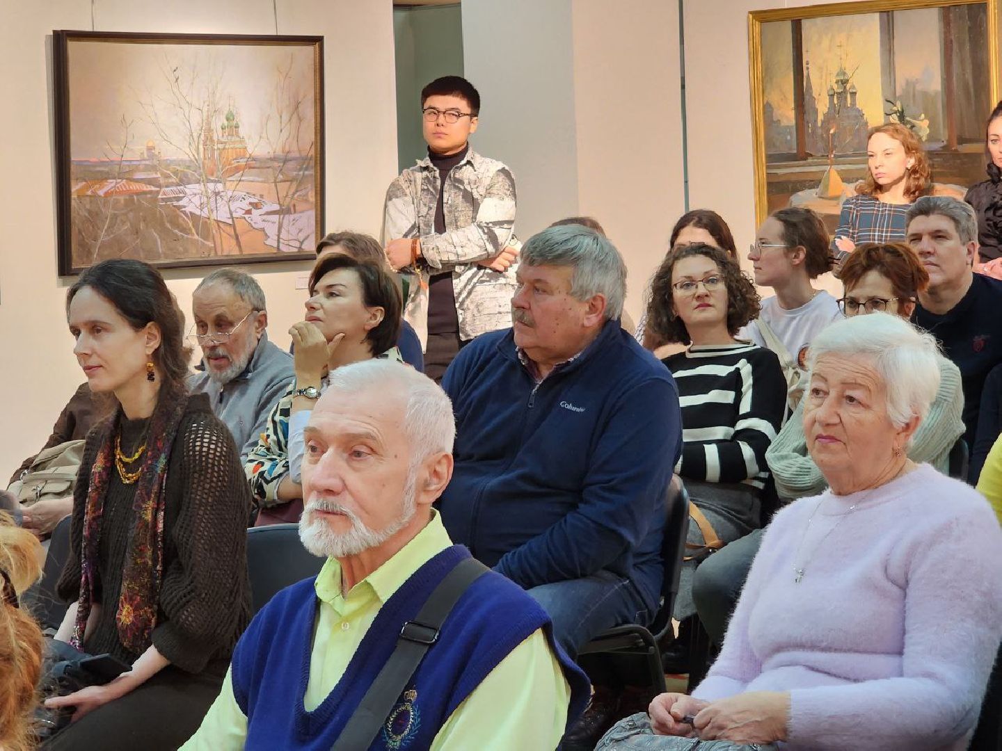 мытищи, галерея искусств, Сергей Смирнов, Выставка, зима в подмосковье, Художественный институт имени Сурикова,