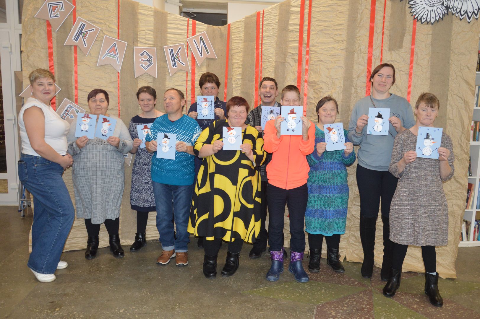 шатура, библиотека, librarian, master class, snowmen,