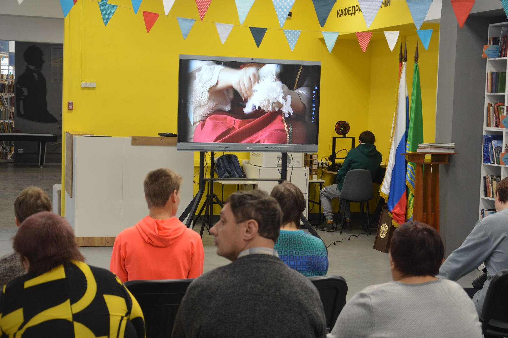 шатура, библиотека, librarian, master class, snowmen,