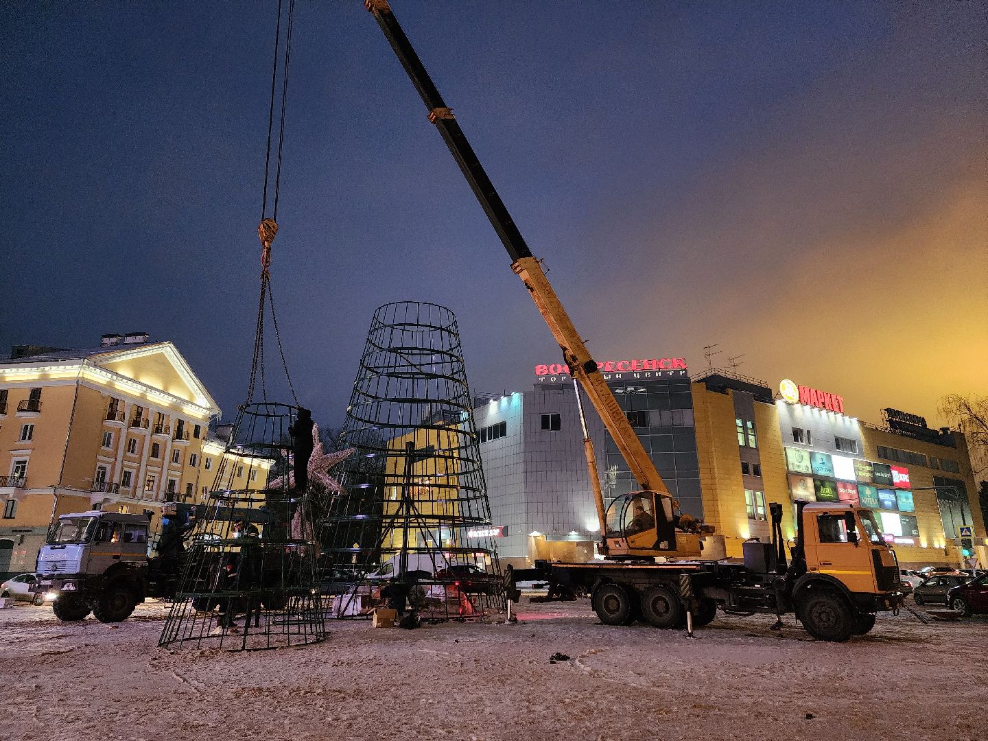 воскресенск, благоустройство, елка, город, новый год,