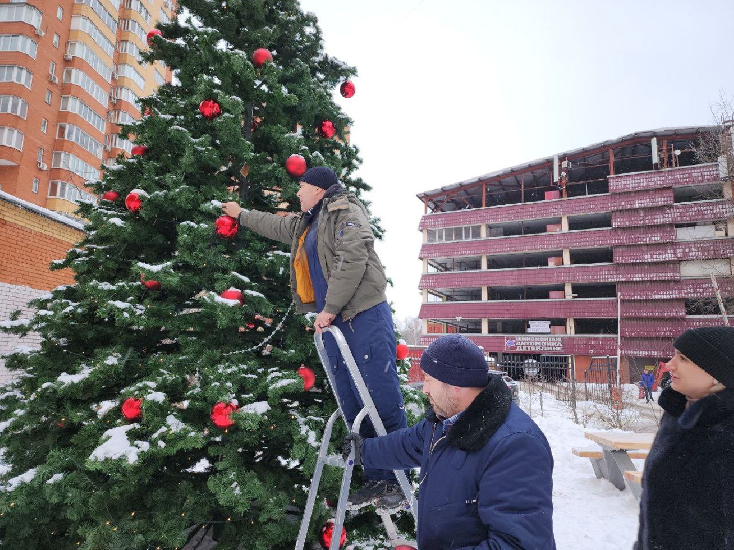 люберцы, управляющая компания, пилотный проект, новогодняя елка,