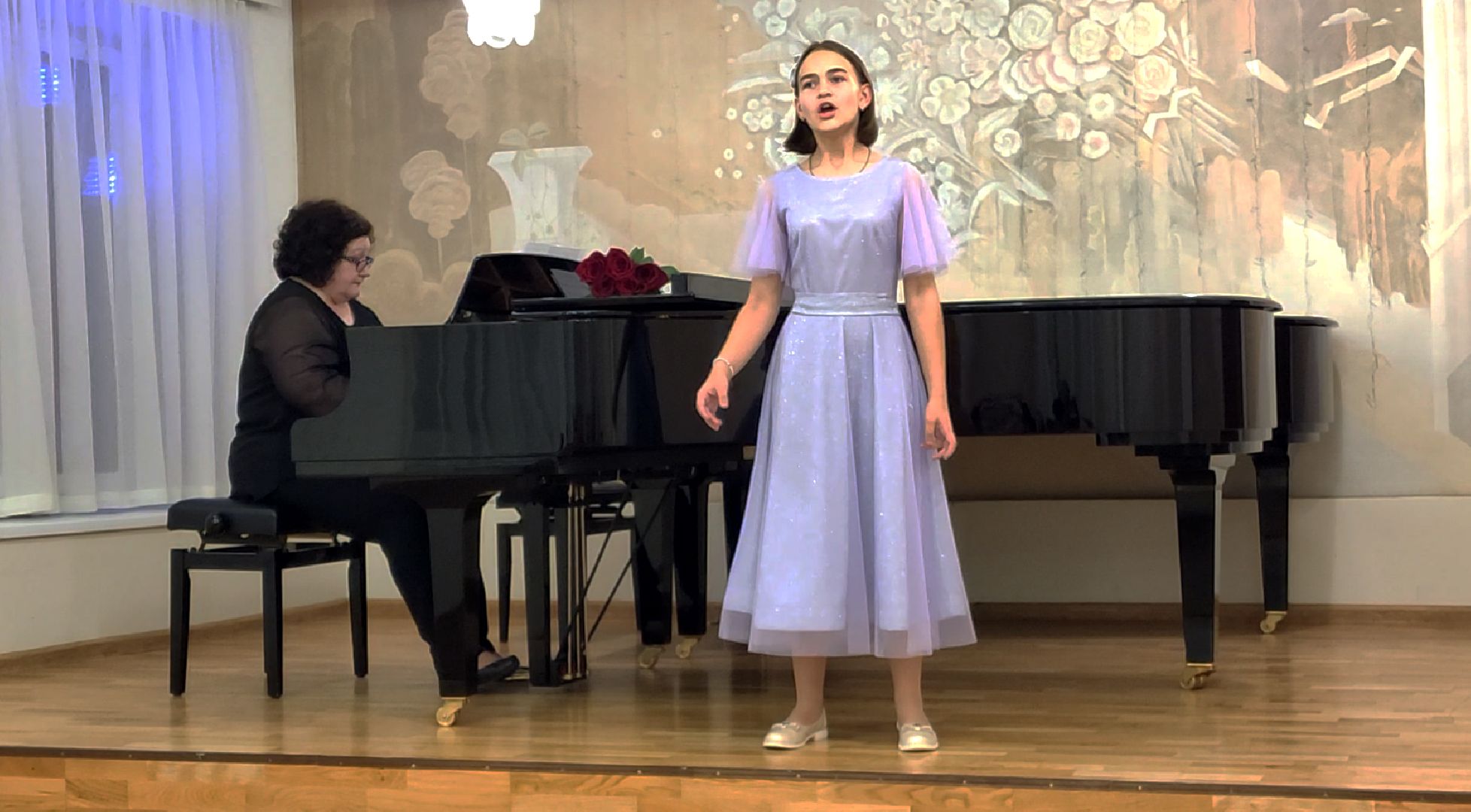 рождество, концерт, выступление, электросталь, детская музыкальная школа, ДМШ, вокал, академический вокал,