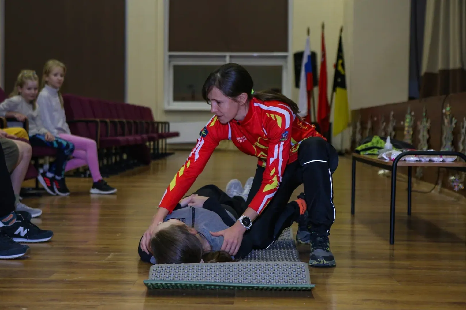 химки, школа, первая помощь, дети, мастер-класс,