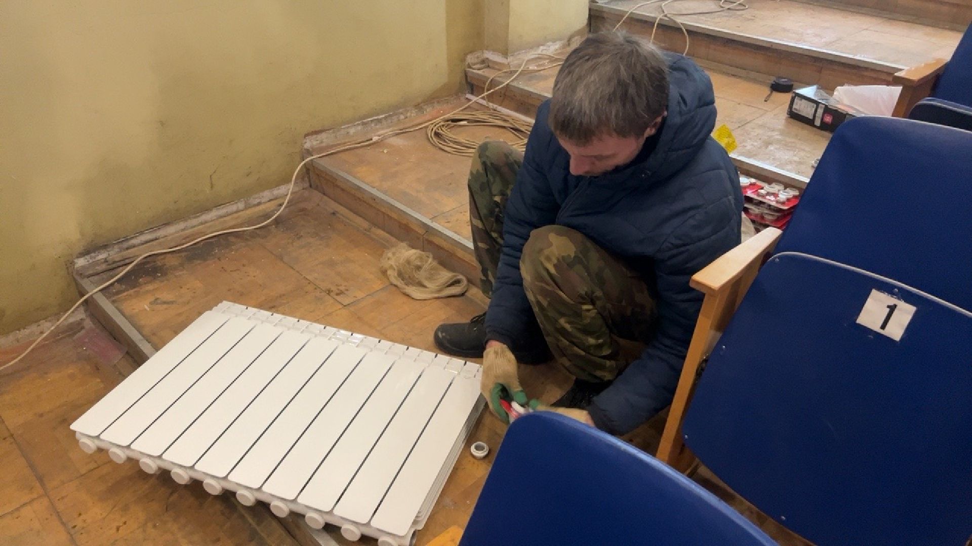 Солнечногорск, Культура, инициативное бюджетирование, монтаж системы отопления, дом культуры,