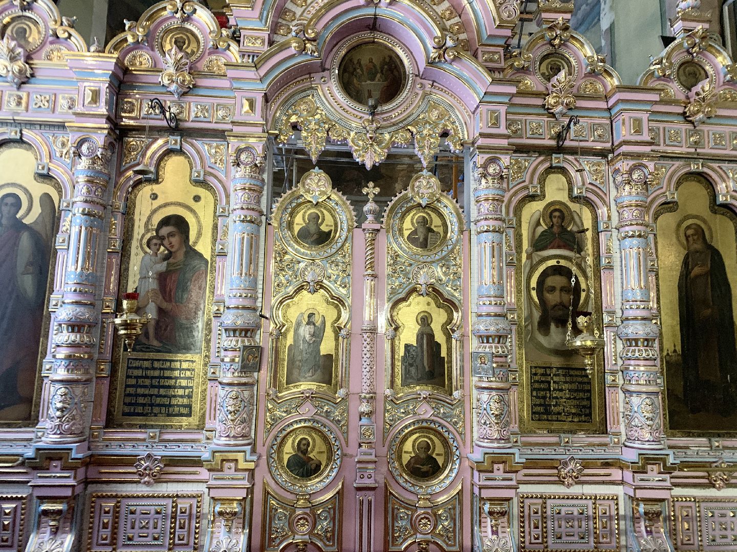 Балашиха, Подмосковье, Религия, Фаянсовые иконостасы, Храм Преображения в Саввино, Никольский храм в Полтево,