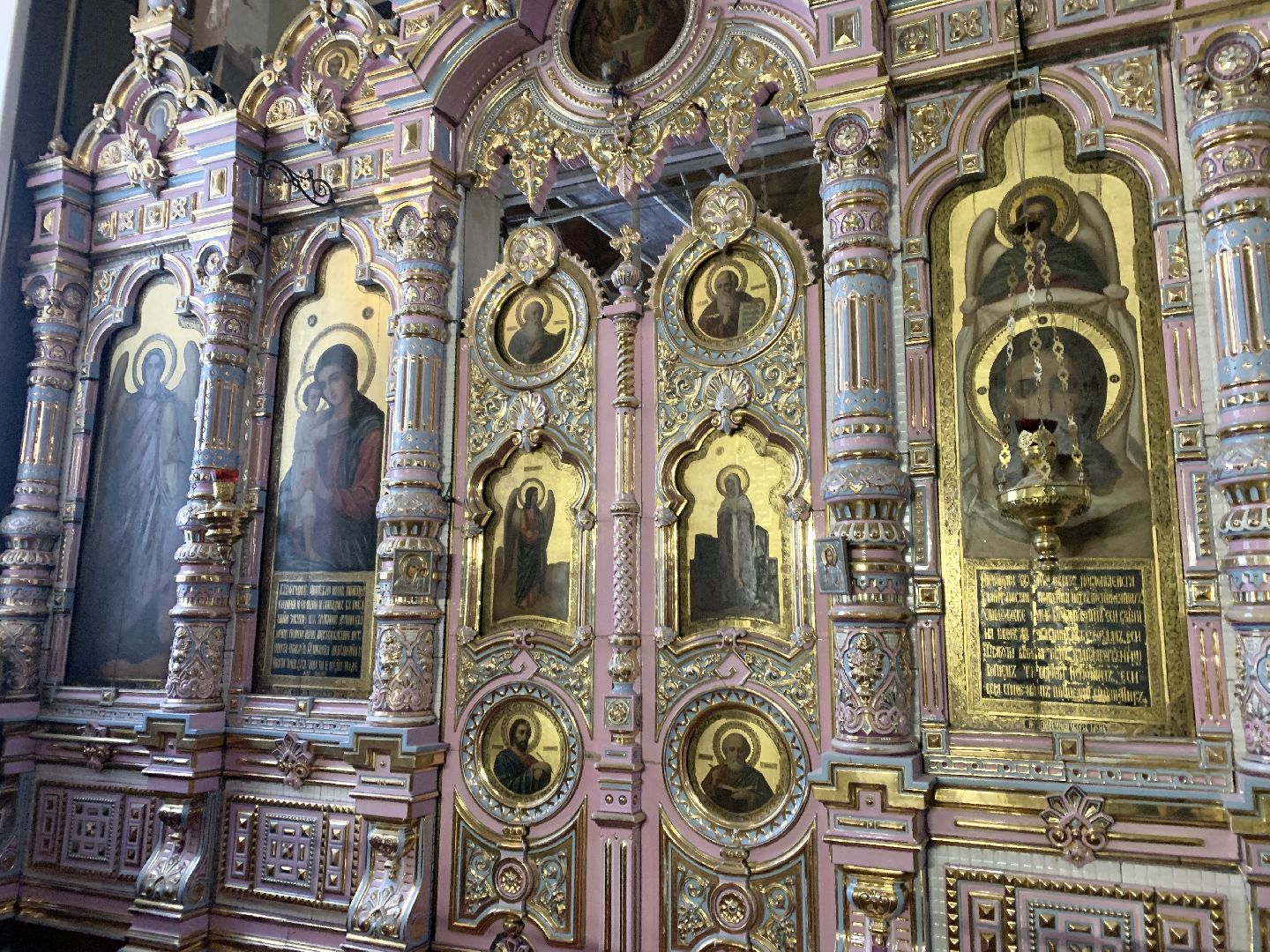 Балашиха, Подмосковье, Религия, Фаянсовые иконостасы, Храм Преображения в Саввино, Никольский храм в Полтево,