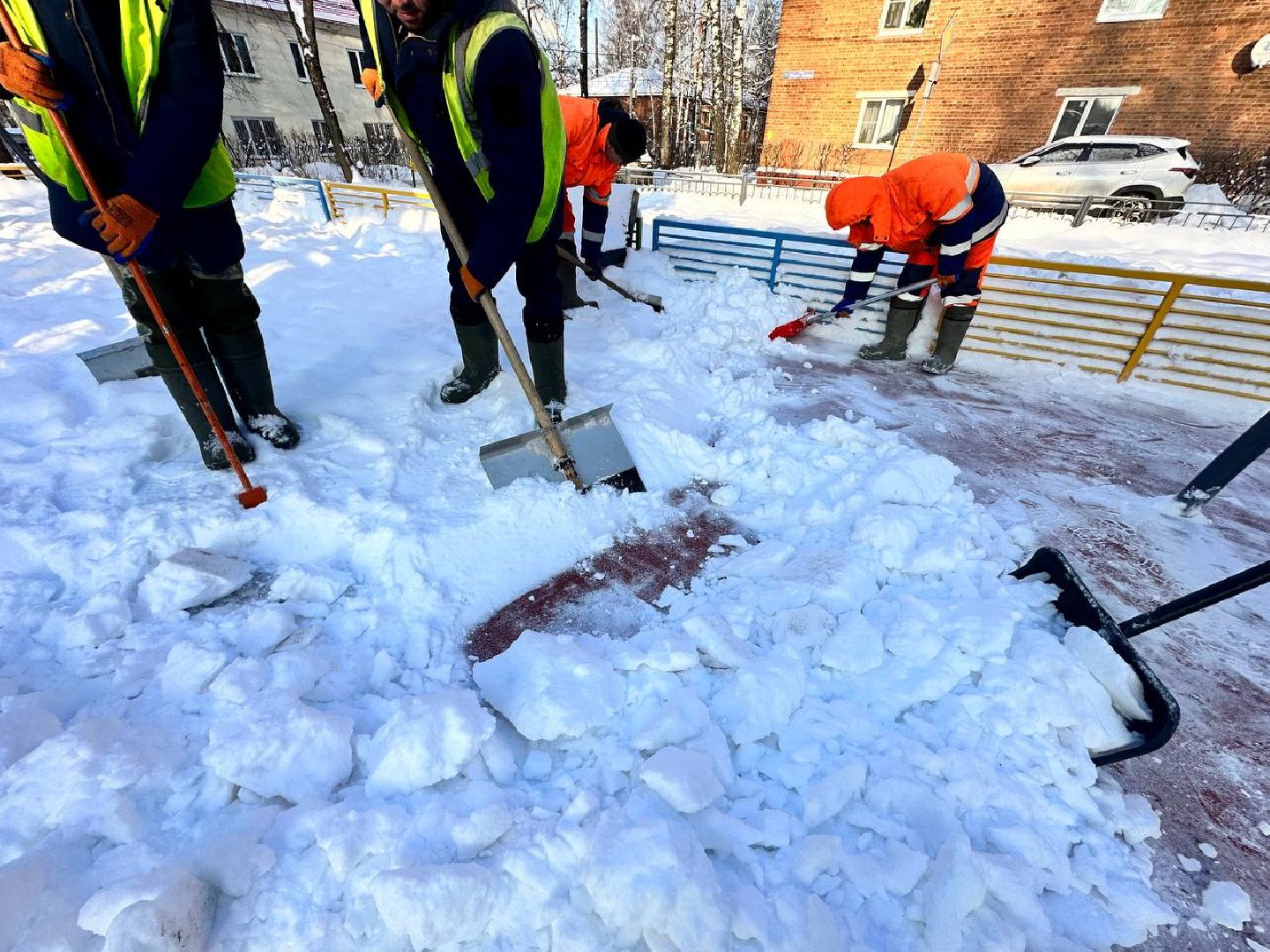 детская игровая площадка, уборка общественных территорий, наро-фоминск,
