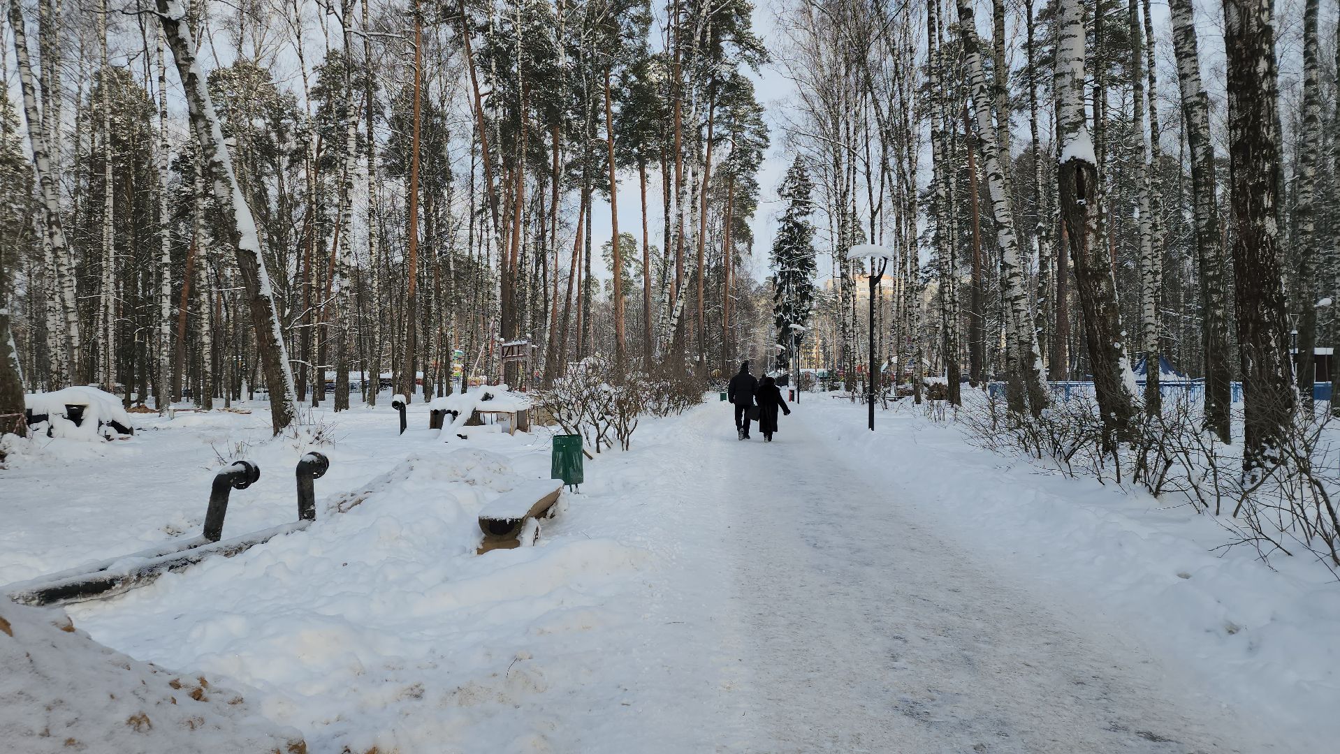 Богородские парки, Новый год, каток, Ногинск, Богородский городской округ,