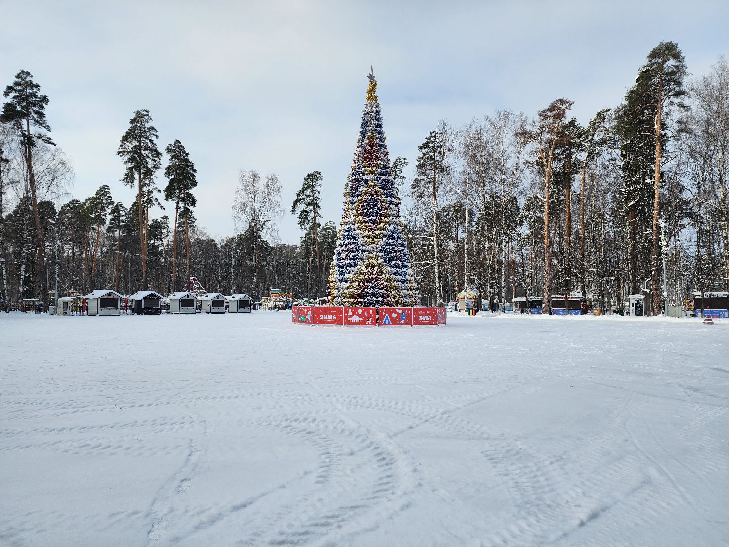 Богородские парки, Новый год, каток, Ногинск, Богородский городской округ,