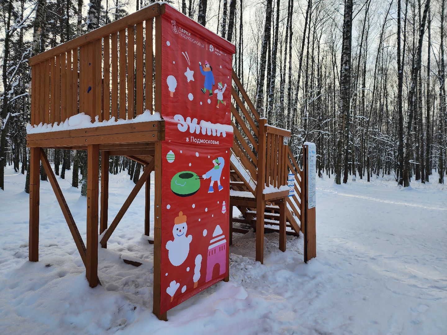 Богородские парки, Новый год, каток, Ногинск, Богородский городской округ,