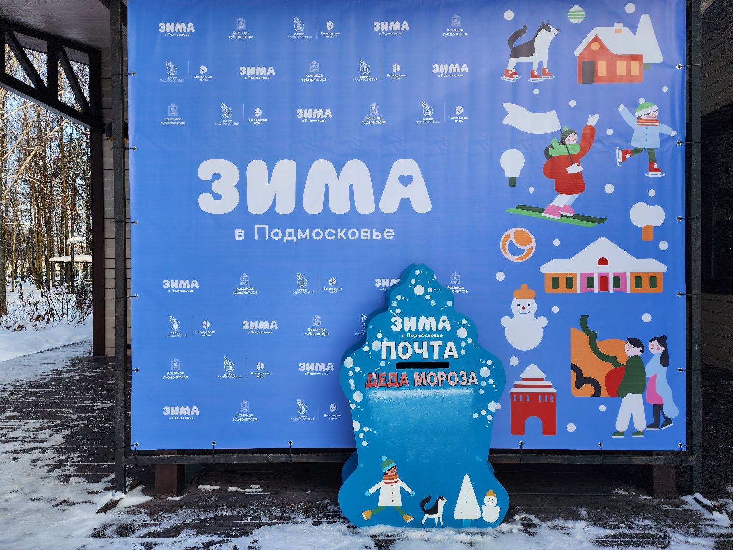 Богородские парки, Новый год, каток, Ногинск, Богородский городской округ,