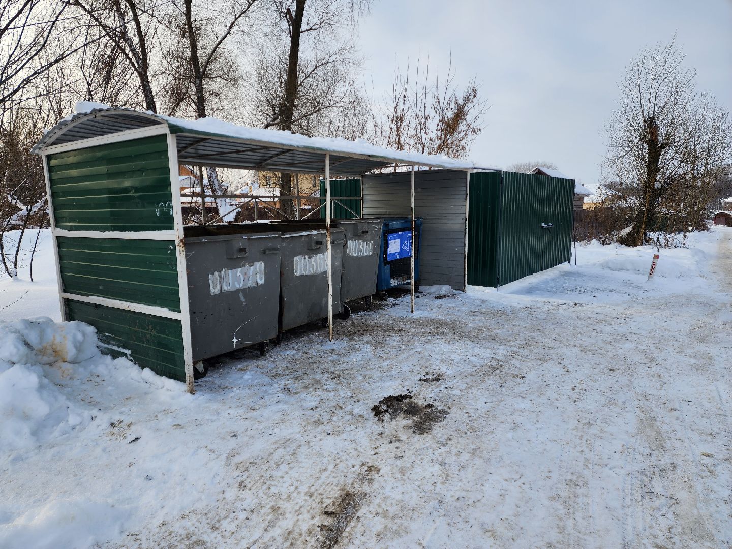 раменское, жкх, контейнерные площадки, в селе Загорново модернизировали контейнерную площадку,
