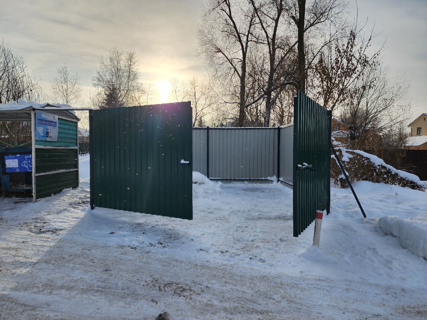 раменское, жкх, контейнерные площадки, в селе Загорново модернизировали контейнерную площадку,