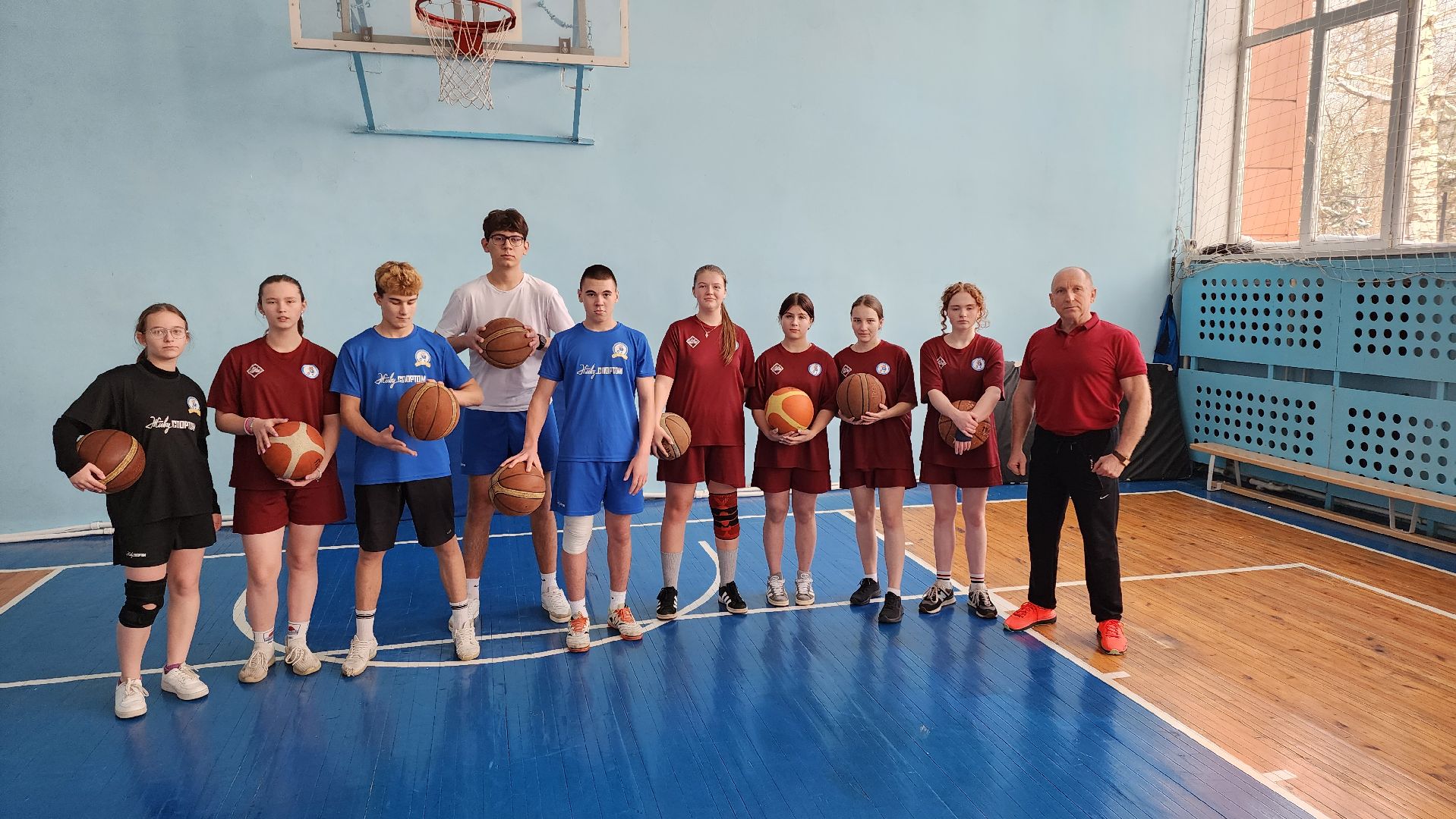 кашира, ожерелье, школа-интернат, кэс баскет, областной этап, победители, баскетбол, девушки, юноши,