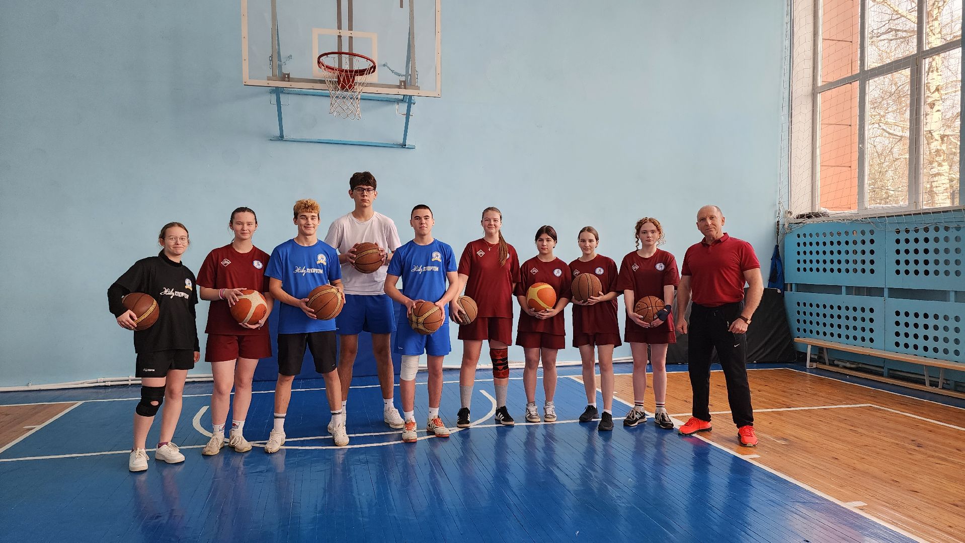 кашира, ожерелье, школа-интернат, кэс баскет, областной этап, победители, баскетбол, девушки, юноши,