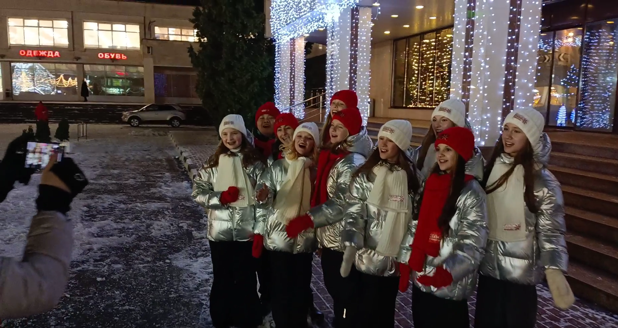 Коломна, зима в подмосковье, каток, искусственный лед,