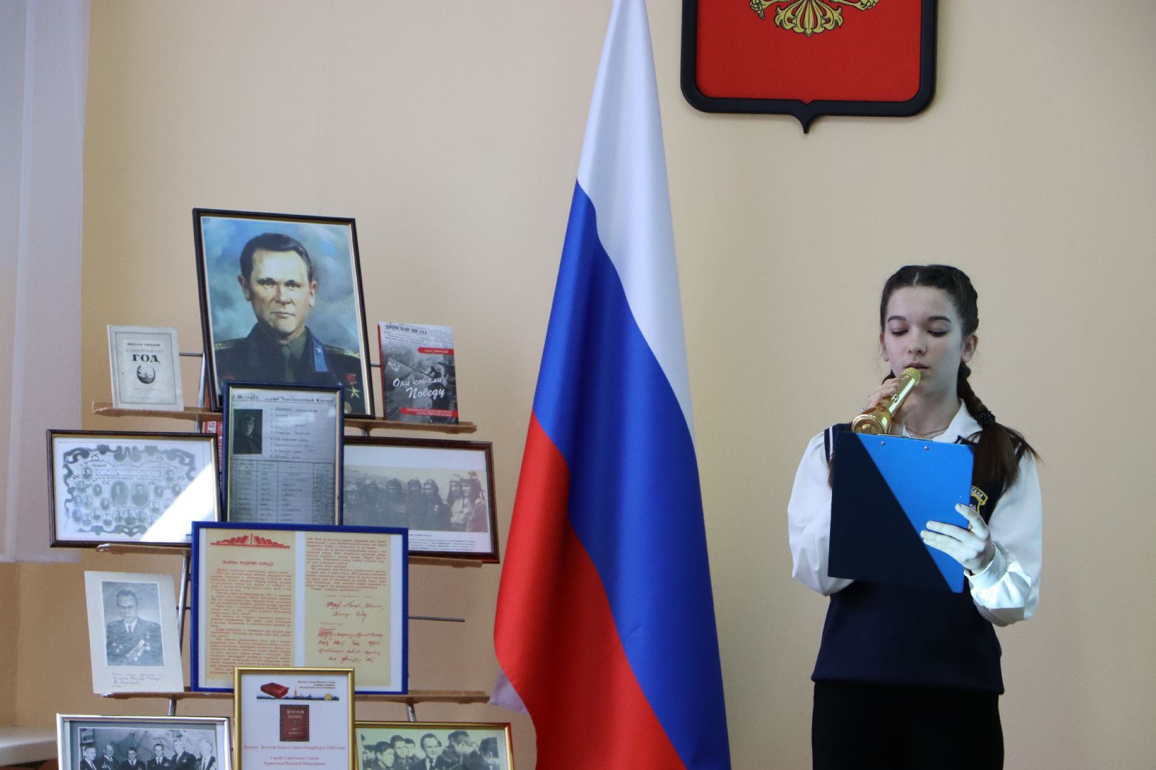 парта героя, Василий Харитонов, летчик, Петрово, Серебряные Пруды, Проект Новая школа,